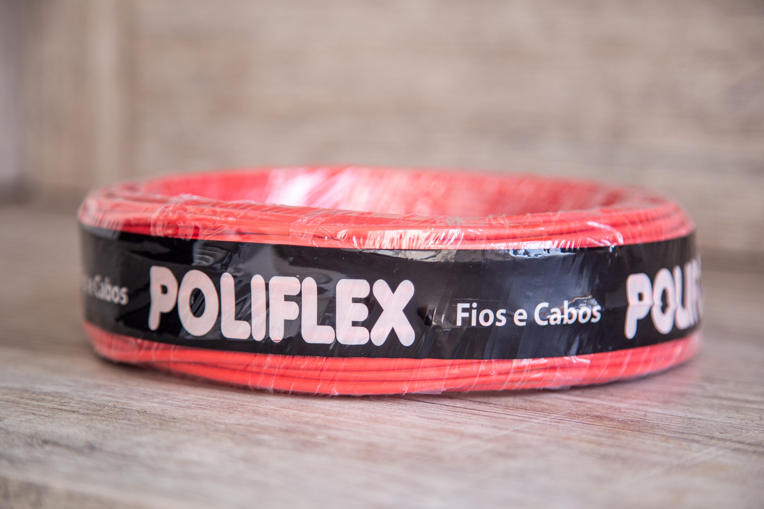 Fio Elétrico Cabo Flexível 1.5mm Rolo com 100 Metros - Vermelho - Imagem 4