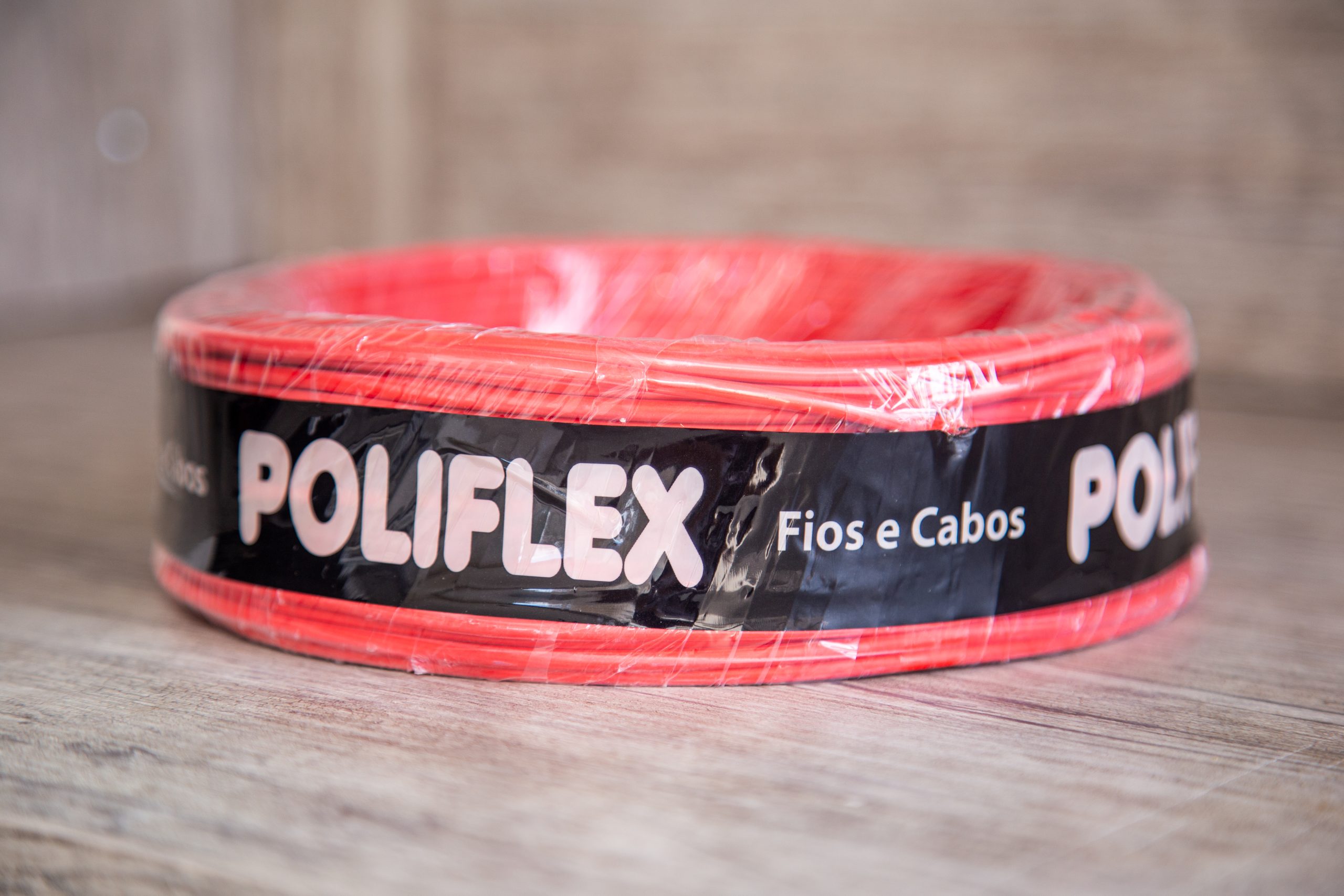 Fio Elétrico Cabo Flexível 1.5mm Rolo com 100 Metros - Vermelho - Imagem 6