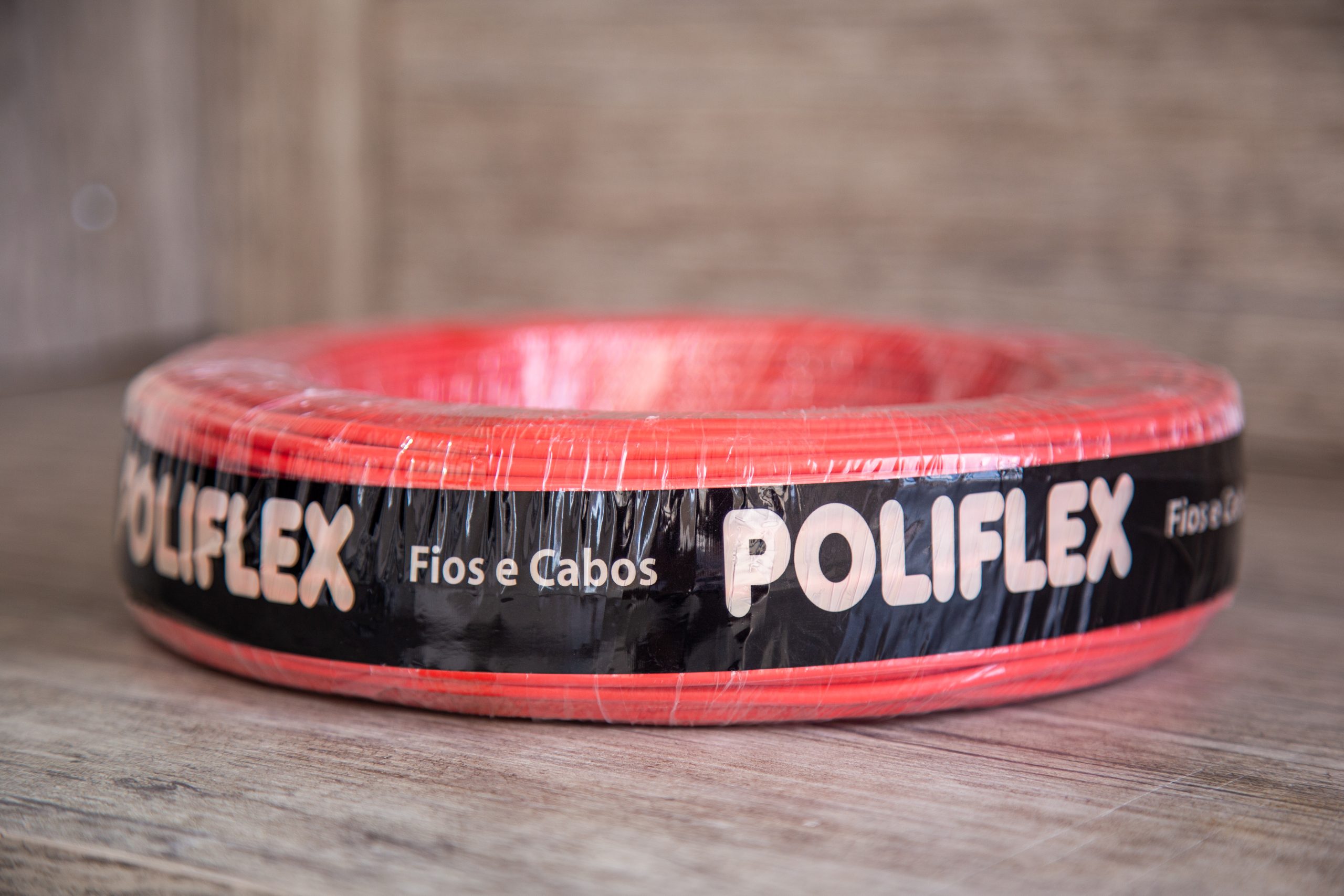 Fio Elétrico Cabo Flexível 1.5mm Rolo com 100 Metros - Vermelho - Imagem 2