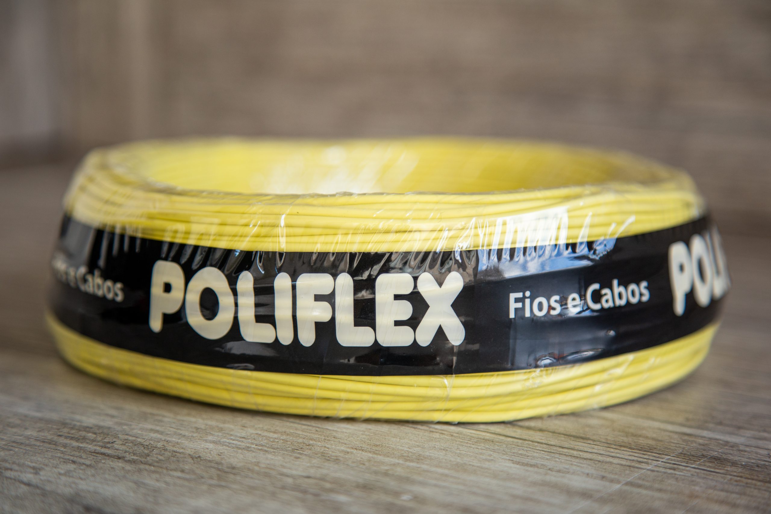 Fio Elétrico Cabo Flexível 1.5mm Rolo com 100 Metros - Amarelo - Imagem 4