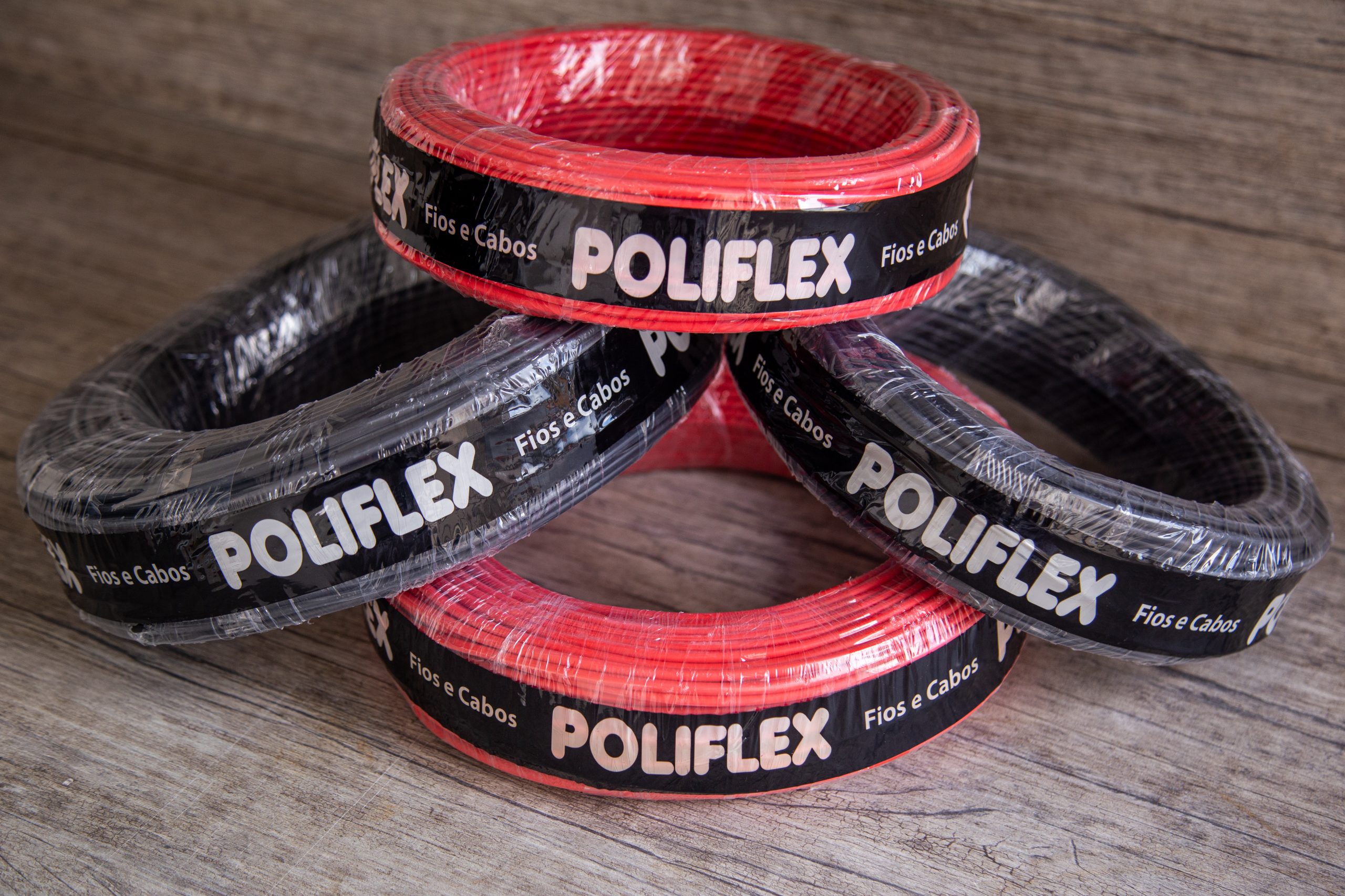 Fio Elétrico Cabo Flexível 4mm Rolo com 100 Metros - Preto - Imagem 4
