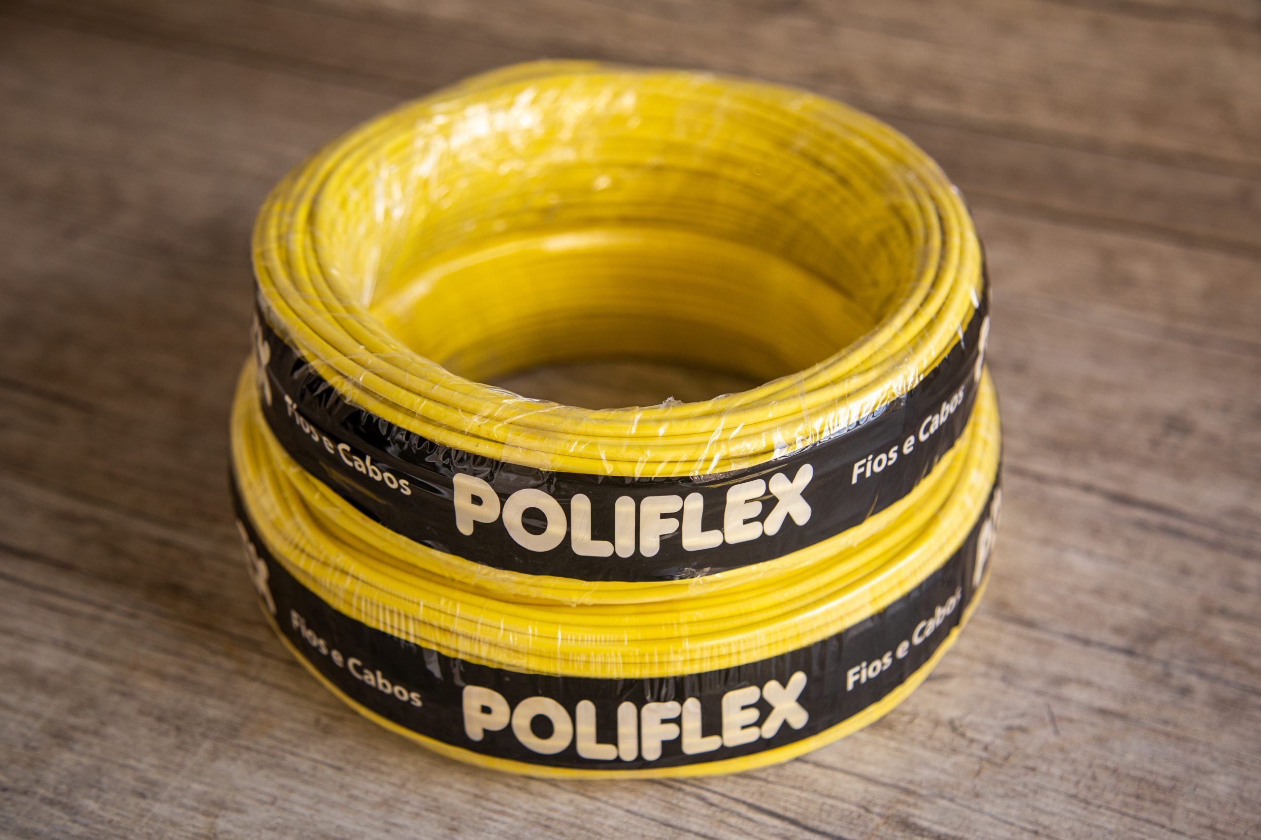 Fio Elétrico Cabo Flexível 2.5mm Rolo com 100 Metros - Amarelo - Imagem 2