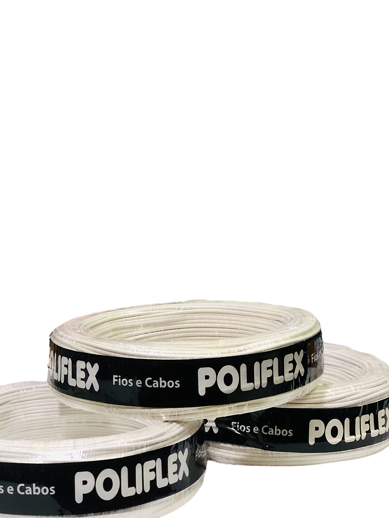 Fio Elétrico Paralelo Flexível 2x2,5mm com 50 Metros - Branco - Imagem 2